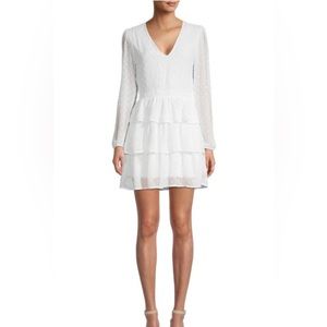 Koko + Mason ruffle tiered dress